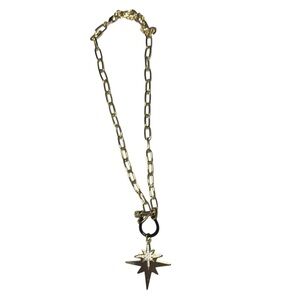 Gold Star Pendant Necklace